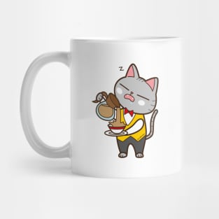 Waiter cat Mug